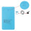Display Screen Power Bank Case Micro Type-C Input 6x18650 Battery External Charger DIY Powerbank Box Outer Case White 8