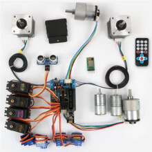 Driver Board for Mega2560 R3 Expansion Board with 4 Channels Motors Servos PS2 JoystickRemoteControl
