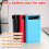 Display Screen Power Bank Case Micro Type-C Input 6x18650 Battery External Charger DIY Powerbank Box Outer Case 5