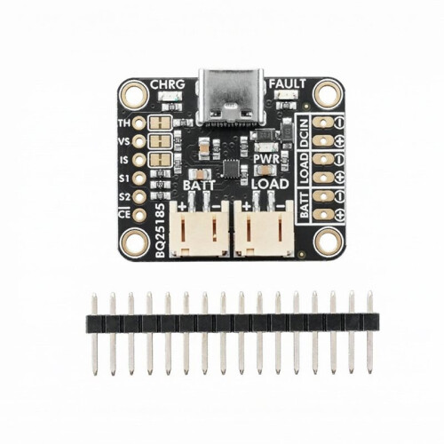 For Adafruit Bq25185 Solar Charger Board Module for Li-Ion/Polymer Via USB//Solar