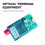 40KM TTL Optical Transceiver Module Fiber Transceiver Optical Terminal Equipment SBUS/CRSF/UART to FC Interface RX 4