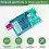 60KM TTL Optical Transceiver Module Fiber Transceiver Optical Terminal Equipment SBUS/CRSF/UART to FC Interface RX 5