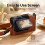 Carrying Case for  Ace Pro 2 , Retro PU Leather Protective Cover with Strap Precise Cutouts & Quick Release 4