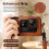 Carrying Case for  Ace Pro 2 , Retro PU Leather Protective Cover with Strap Precise Cutouts & Quick Release 6