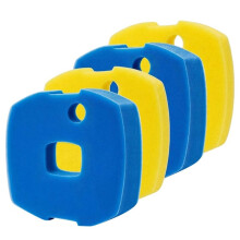 Vervangende Filterspons (2 Sets) voor Vijverpompen van 950 en 1370 GPH, Tweetraps Aquariumschuim voor Vissen, Schildpadden en Vijvers