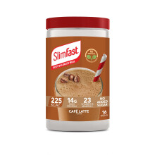 SlimFast • Meal Replacement Powder • Café Latte Flavour • 584g 16 Servings