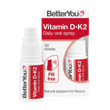 Vitamin D3 3000iu and Vitamin K2 MK-7 75μg, High Strength Oral Spray