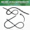 60cm Heavy Duty Tree Straps 5-Pack, Adjustable Tree Ties for Strong, Weather-Resistant Plant Support 3