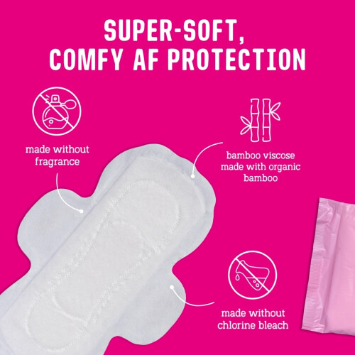 Flo Bamboo Period Pads - 10 Day & 5 Night 1