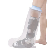 Fasola Cast Cover Extra Wide Leg for Showering, Reusable Cast, Dressing and Bandage Cover, Watertight Protection for Leg, Knee, Ankle, Foot, Toe