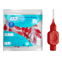 TePe Interdental Brush, Original, Red, 0.5mm/ISO 2, 20pcs