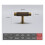 5 Pack Brass Knurled T Bar Cabinet Knobs,Drawer Pulls, Dresser Cabinet Hardware Handles for Bathroom Cupboard Wardrobe 7