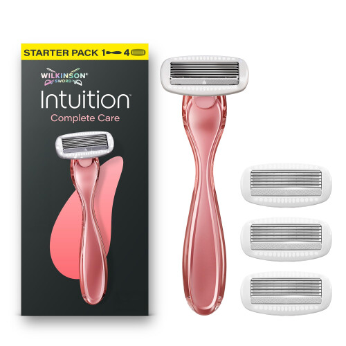 Wilkinson Sword Wilkinson Sword Intuition Complete Care Women's Razor, 4 Blade Refills