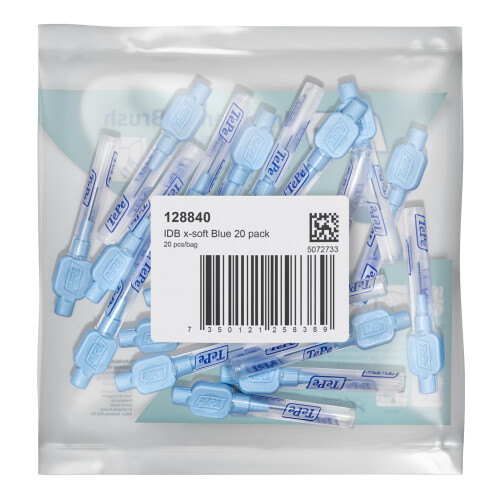 Tepe TePe Interdental Brush, Extra Soft, Blue, 0.6mm/ISO 3, 20pcs 1