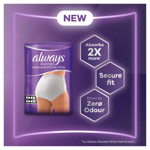 Always Always Discreet Maximum Protection L 4x8ct 2