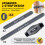 CAMBIVO 2 Pack Tennis Elbow Support Strap With 2 Short Replacement Straps 2