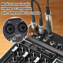 99DSP 4-Channel Analog Mixer 5 Band Stereo EQ and OTG Live Streaming with Audio and Dual Sound Card White