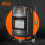 Gasheizung - WARMTECH - WTCC4200-25 - 4200 W - Mit Rädern 4