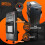 Gasheizung - WARMTECH - WTCC4200-25 - 4200 W - Mit Rädern 3