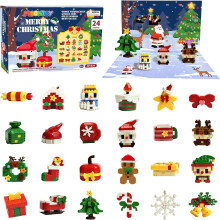 Weihnachts-Adventskalender 2026 Bausets Micro Mini Weihnachtsbausteine Set