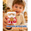 Julkalender för barn 3D-tryckt julkrubbaset leksaker present till småbarn 5