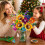 Adventskalender 2026: Wildblumenstrauß-Bauset mit Lichterkette 4