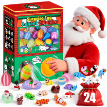Vianočný adventný kalendár 2026 s 24 miniatúrnymi zvieratkami vytlačenými na 3D tlačiarni