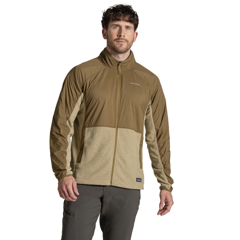 Craghoppers Green Compresslite Fleece Hybrid Jacket - Image 5