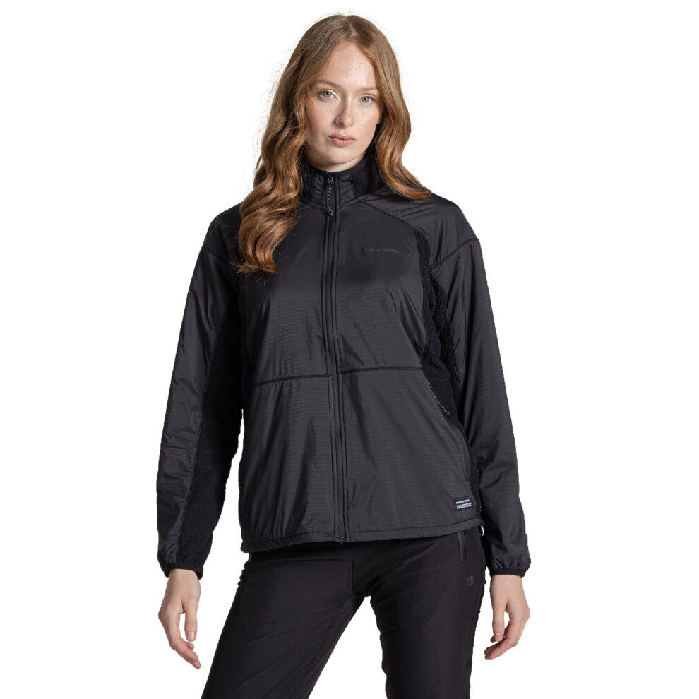 Craghoppers (20, Black) Womens Compresslite Hybrid Full Zip Fleece - Image 7