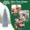 Costway 6 FT Pre-Lit Christmas Tree Hinged Slim Pencil Xmas Tree 4