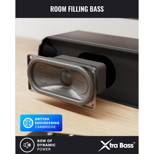 MAJORITY Naga 40 Soundbar for TV with Bluetooth 2