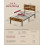 VASAGLE VASAGLE Single Bed Frame with Headboard, LED Lights and USB Ports 6
