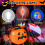 Costway Inflatable Halloween Spider & Pumpkin Decoration With Lights 8