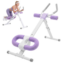 Multifunctional Ab Trainer Foldable Core Workout Machine Adjustable
