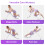 Multifunctional Ab Trainer Foldable Core Workout Machine Adjustable 6