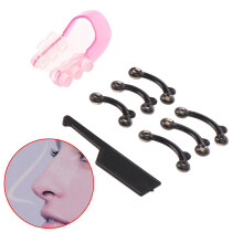 2X 3 Tamaño 3D Invisible Belleza Nariz Clip Corrector Masaje Nariz Levantamiento Shaping Clip Clipper Shaper Puente Enderezamiento