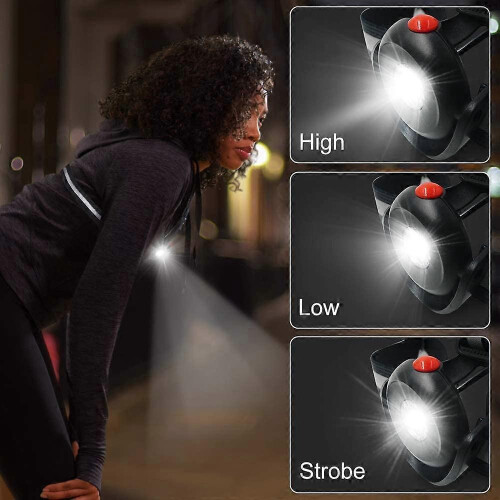 USB Rechargeable Running Light LED Running Chest Light - Adjustable 90 Right Angle Chest Light Lamp 1