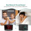 Loud Alarm C With Wireless Bed Shaker,vibrating Dual Alarm C For Sleepers, Deaf 3
