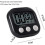 Digital Kitchen Timer Kitchen Timer with Digital Clock Function, Quick Setting, Custom Mode, Strong 2