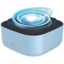 Smokeless Ashtray, Purifying Ashtray with 1 Replacement Filter Pads, 360 Degree Wrap Around Negative Ion Suction, Auto Shut-Off Timer Functi