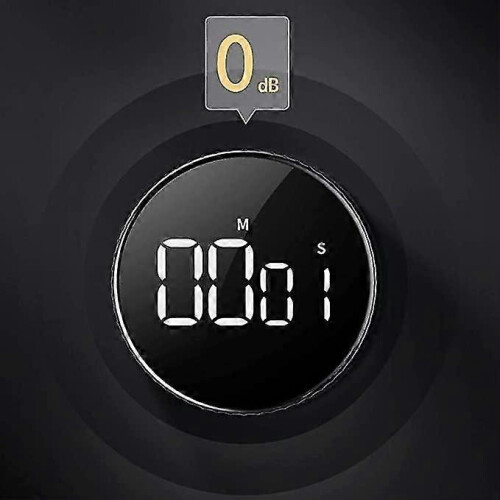 Kitchen Timer, Countdown Kitchen Timer for Kitchen Cooking Class Training, Digital Magnet Timer LCD 2