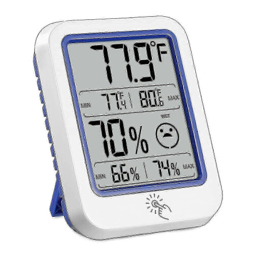 Voor digitale hygrometer, binnenthermometer, hygrometer, temperatuur- en vochtigheidsmeter