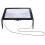 Full page reading magnifying glass LED light three-dimensional folding bracket magnifying glass 5
