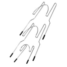 Ensemble de 3 Cercles à Broder pour Chaussettes - Cercles Stabilisateurs pour Machines à Coudre, Accessoires de Broderie pour Travaux Manuels sur