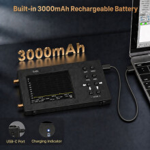 Analizzatore di Spettro Portatile 3,5-6,2 GHz Generatore di Segnale RF Tester RF Generatore di Localizzazione Della Direzione del Segnale Radio