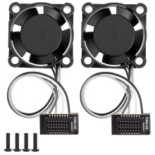 Paquete de 2 Ventiladores de Refrigeración para el Extrusor de la Impresora 3D para P1P/P1S: Flujo de Aire y Rendimiento Mejorados