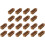 20X Desktop Cutlery Storage Basket Woven Basket Restaurant Tableware Drain Storage Box Tableware Storage Basket, Brown 1