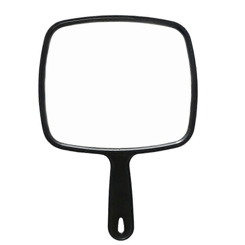 Miroir de beauté et de coiffure, miroir de maquillage avec poignée, miroir de coiffeuse
