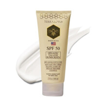 Organic Tallow Mineral Sunscreen - SPF 50 - Non-Nano Zinc Oxide Reef Safe 5 Oz