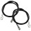 Lot de 2 câbles de musculation professionnels multifonctions avec poulie, câbles de rechange réutilisables 2
